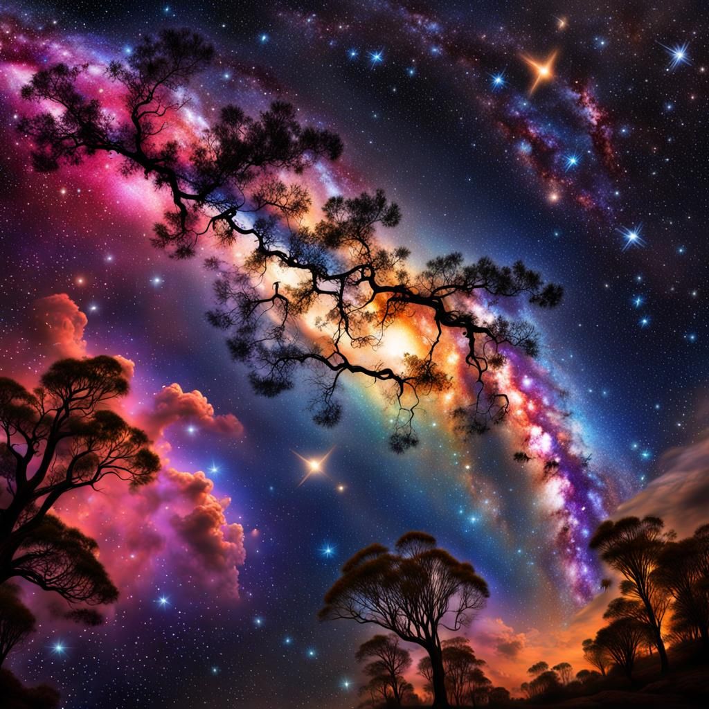 Looking at the MILKY Way from the surface of Earth  by @Bama