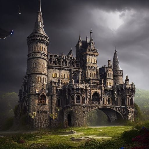 Gothic castle  by @Igor Skoglund