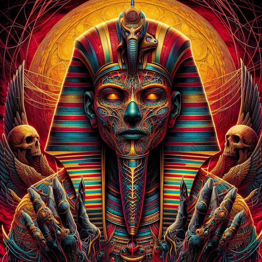 Photorealistic Egyptian God Ra 2