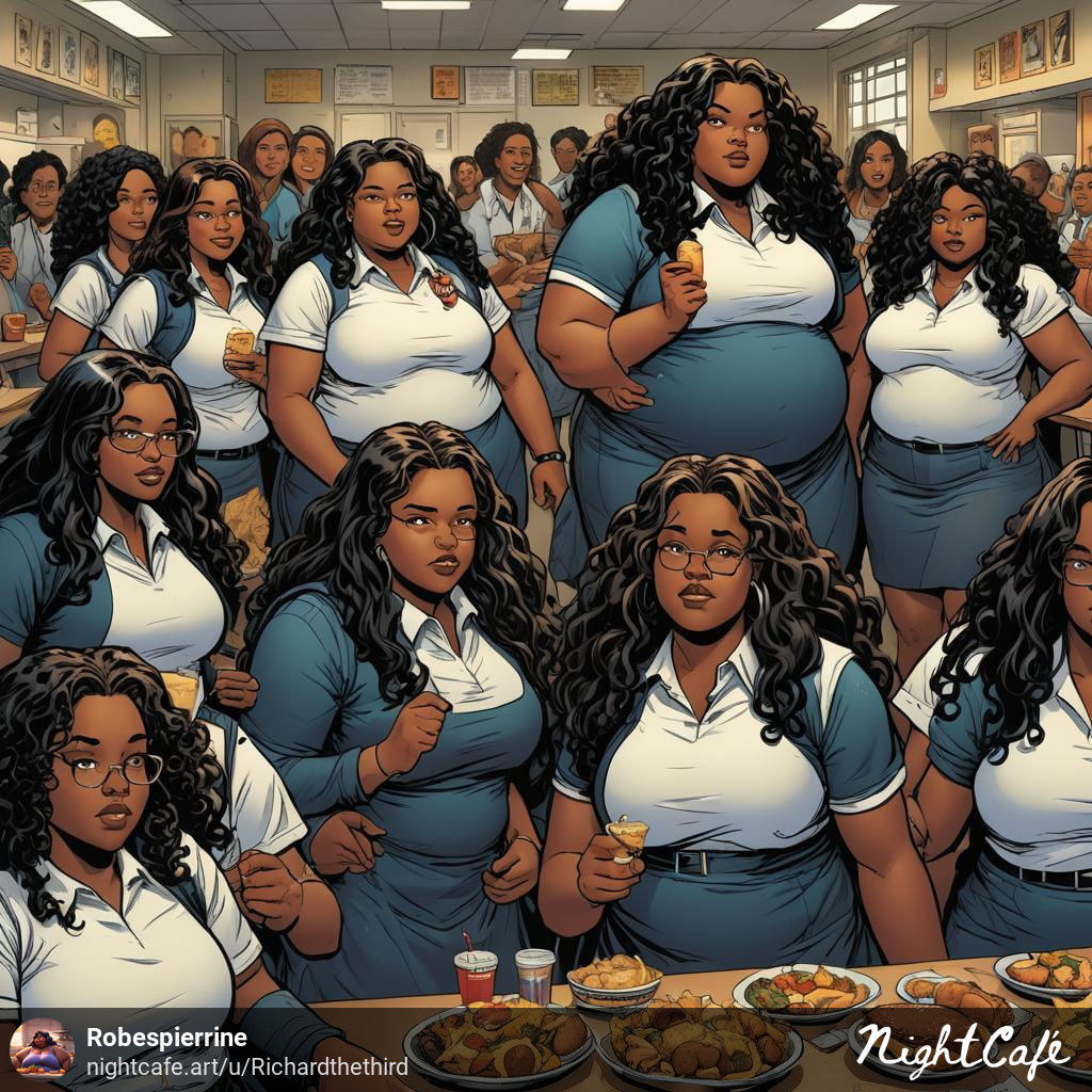 Our Canteen as comic style picture