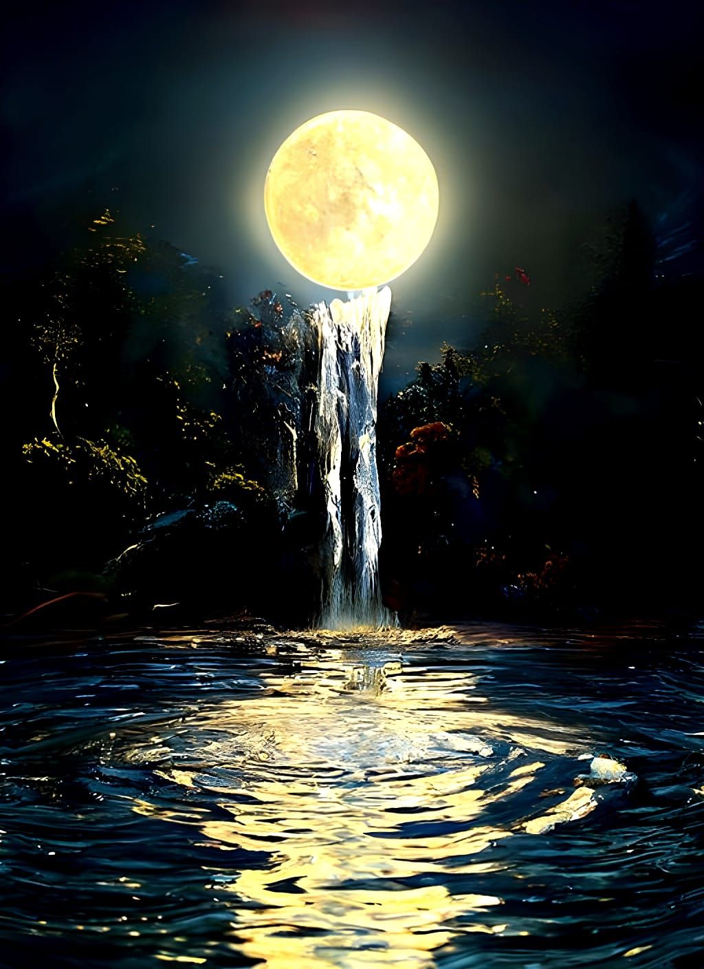 Crying Moon - Coherent  by @Aia