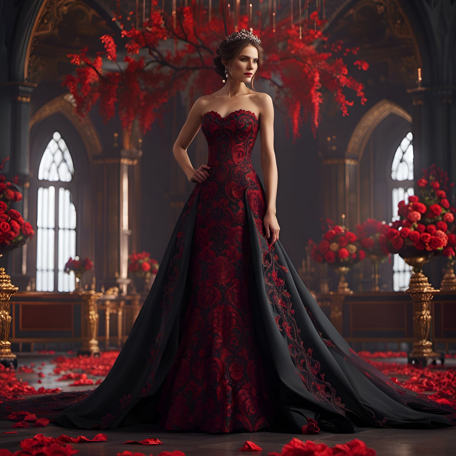 Black Wedding   by @Tristessa