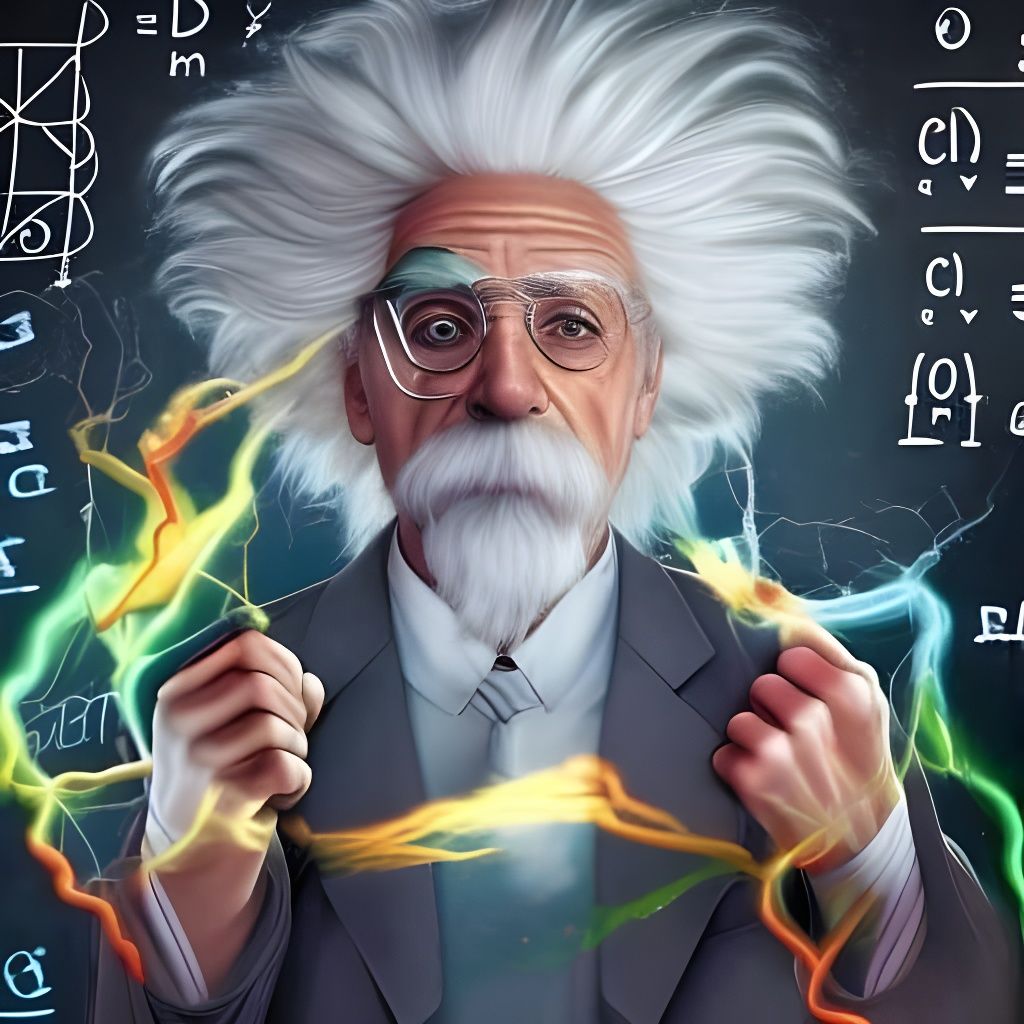 Bolts of Genius AI Generated Artwork NightCafe Creator