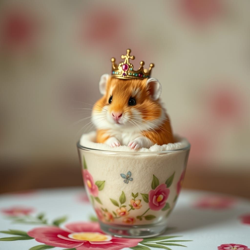 hamster.                      4 likes!  by @cute