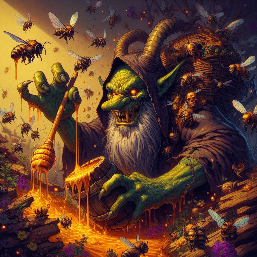 A mischievous Goblin