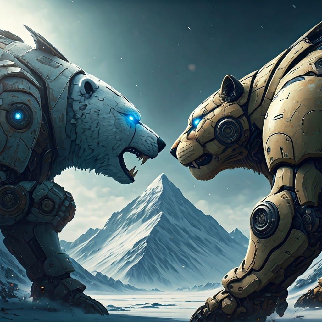 Polar Fury  by @Zenitude