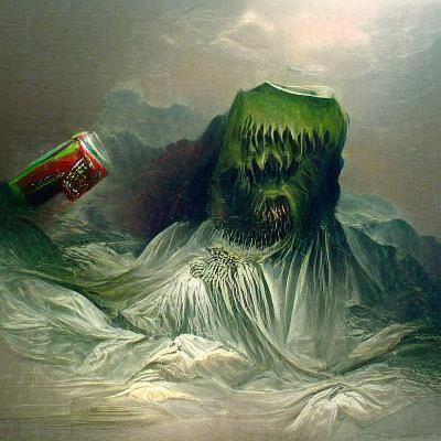 Mountain Dew monster