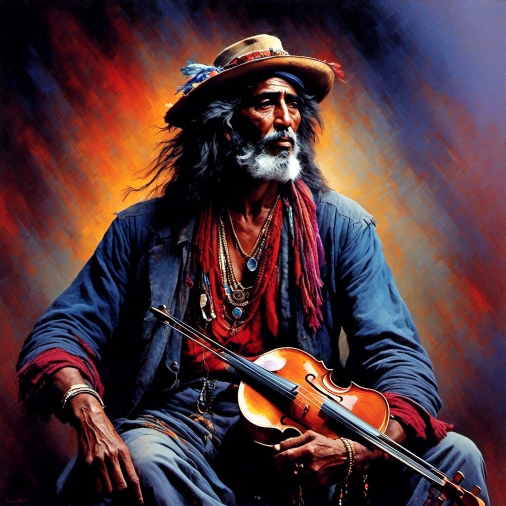 "Gypsy Man" <lora:Gypsy1:1.0>