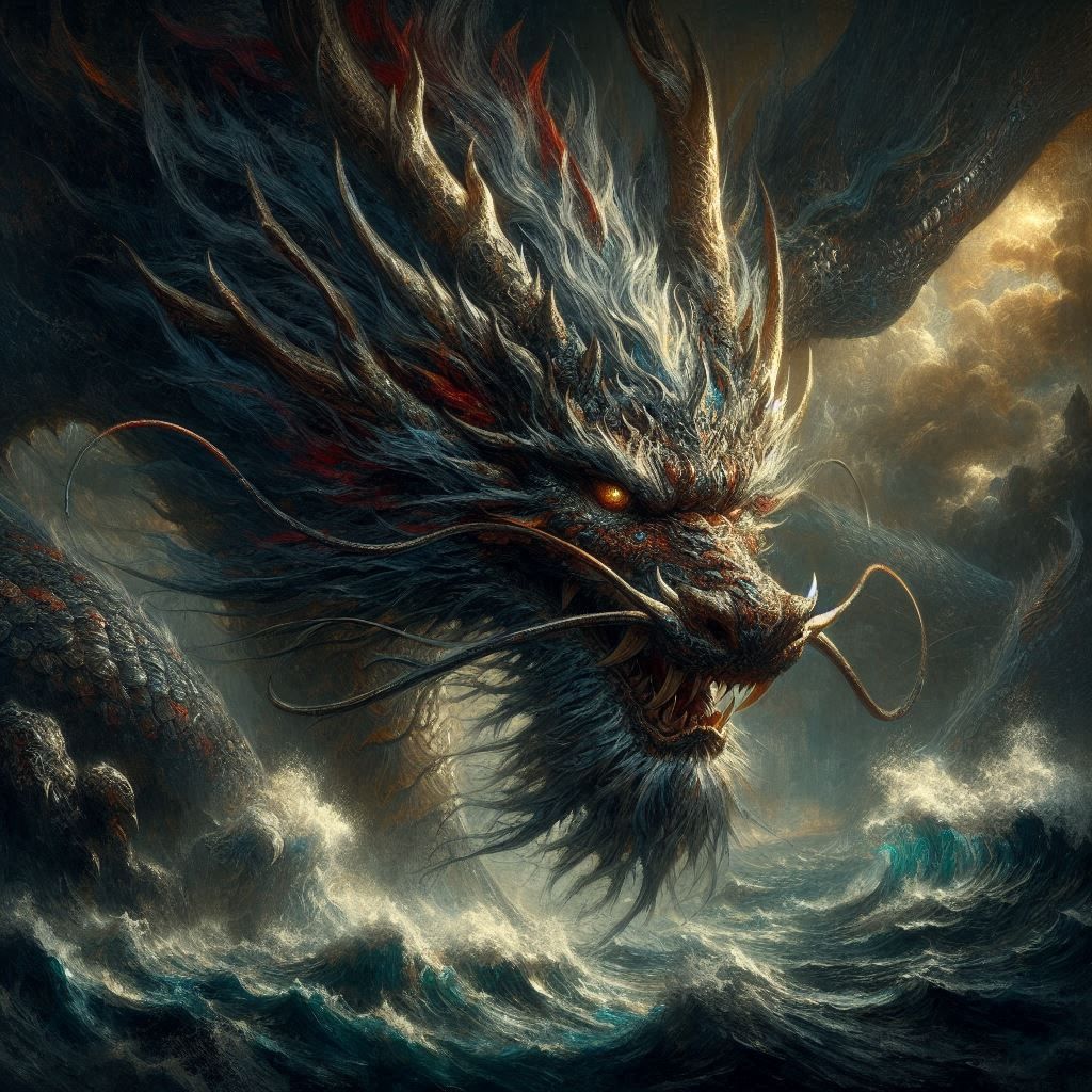 Raijin the Dragon of Storms