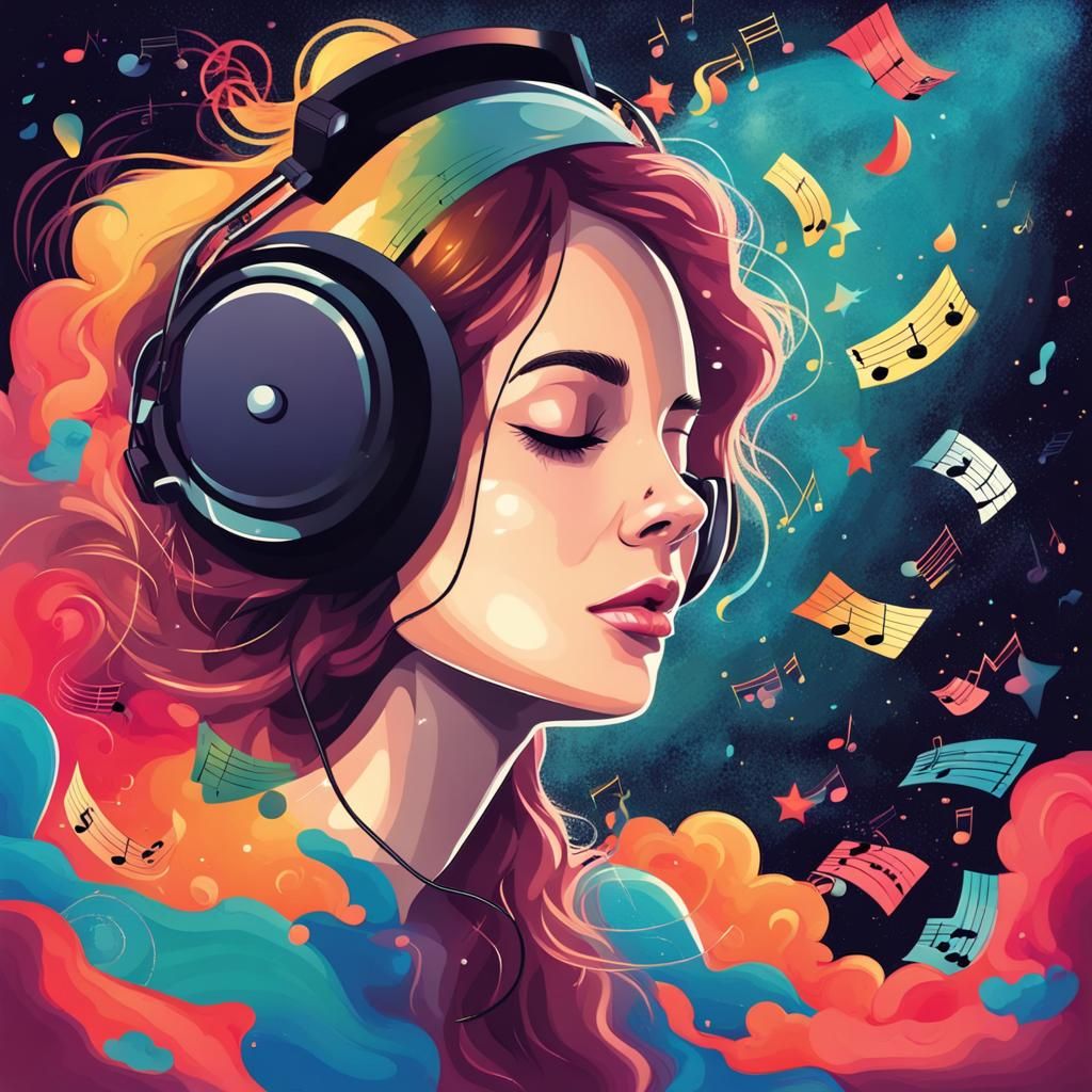 Music will save my soul - part 2 - AI Generated Artwork - NightCafe Creator