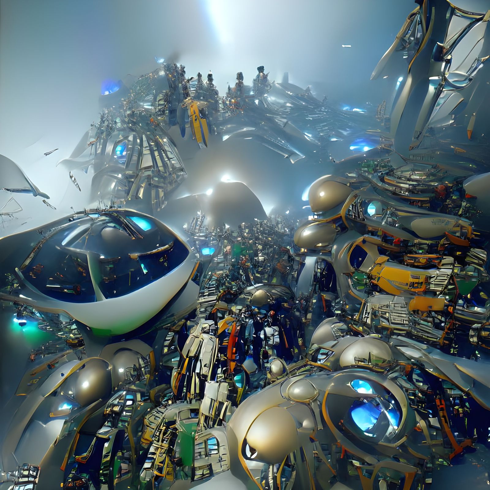 Spacecraft Hub XII
