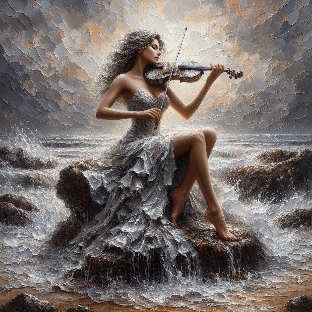 Violin playing