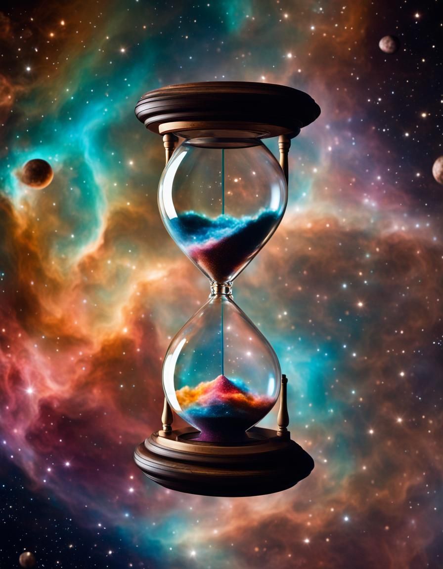 Like Sands Through The Hourglass So Are The Days Of Our Lives Ai Generated Artwork