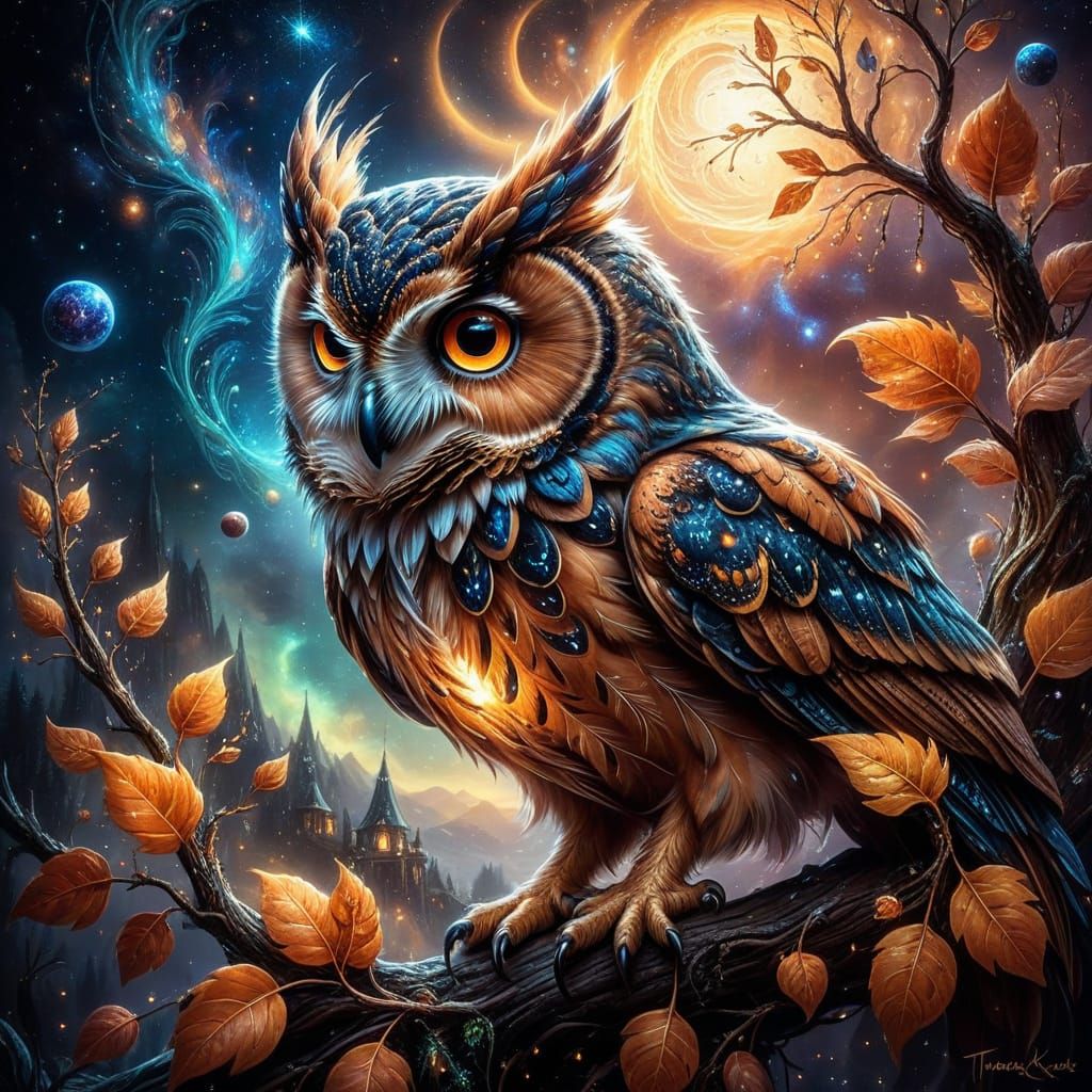 Cosmic Owl 🦉✨ #2