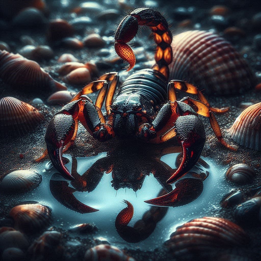 scorpion  by @gladiator