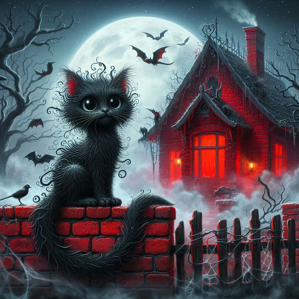 Black little Cat