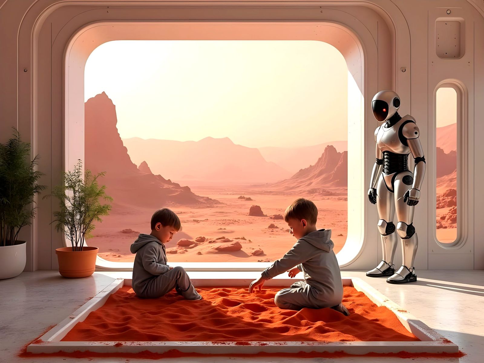 Mars Daycare  by @forge4ward