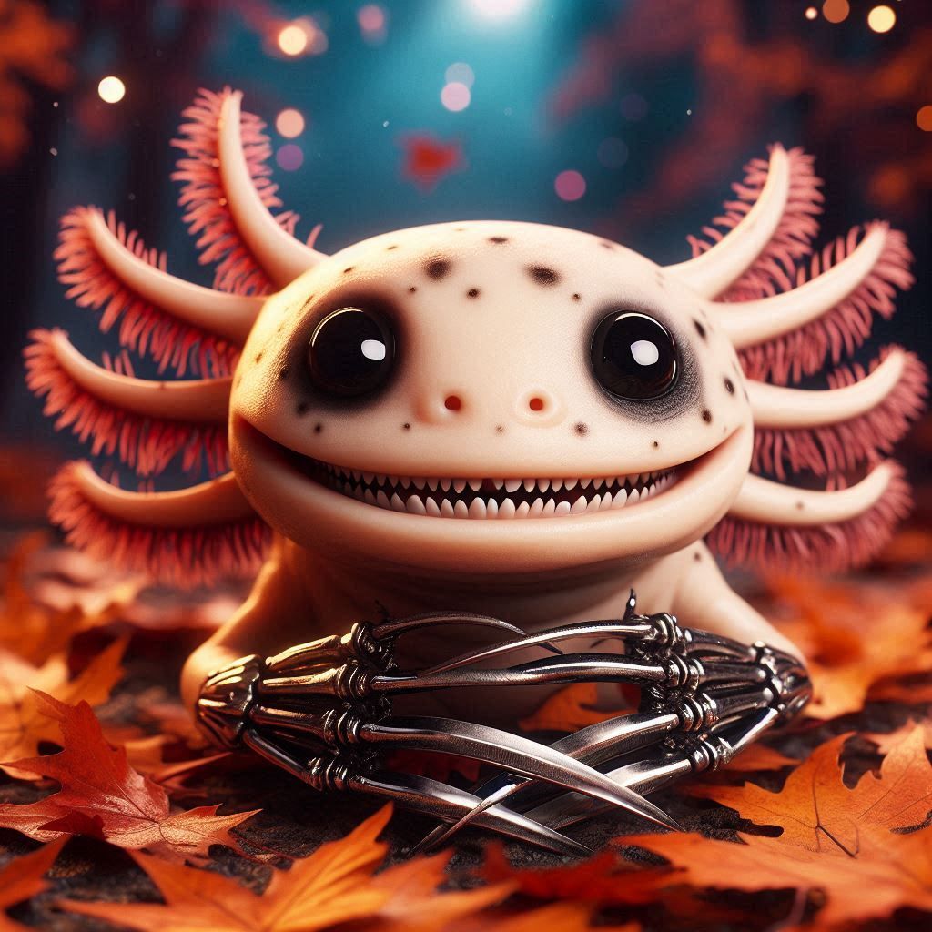 Axolotl Scissorhands