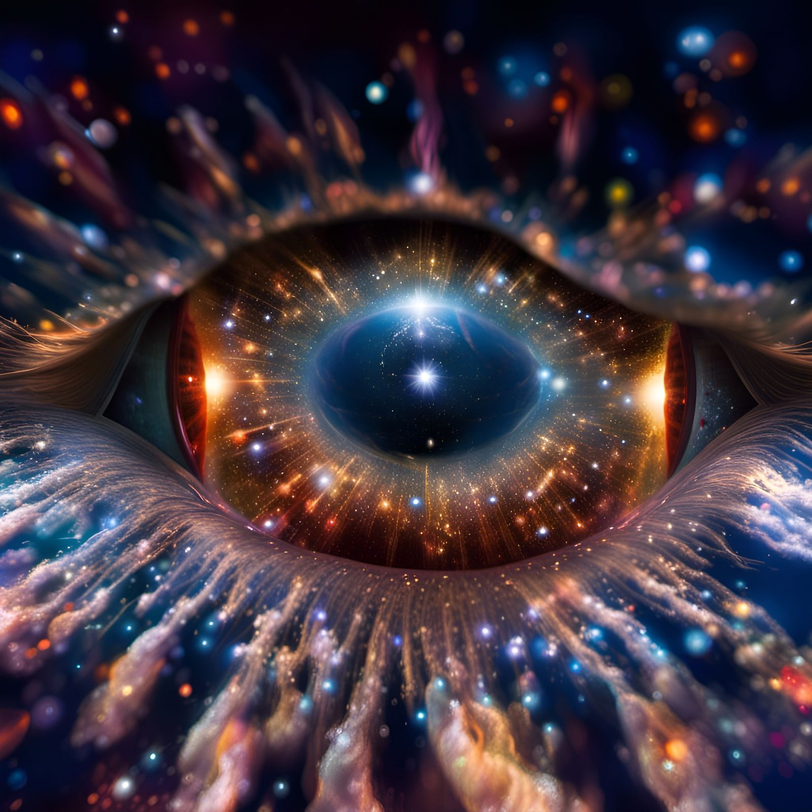 The Eye of the Universe - AI Generated Artwork - NightCafe Creator