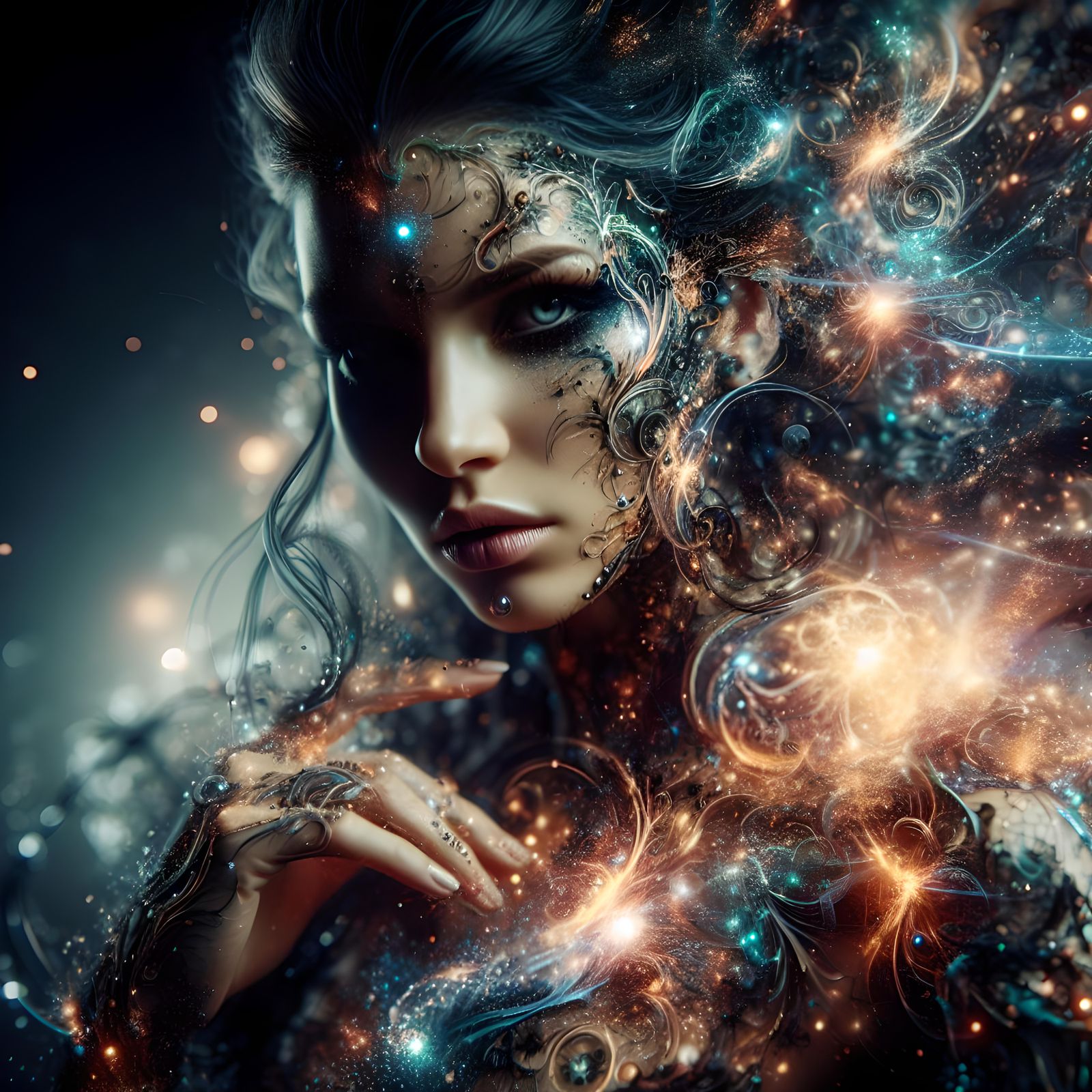 Galactic Enchantress  by @HippiNinjaPirate