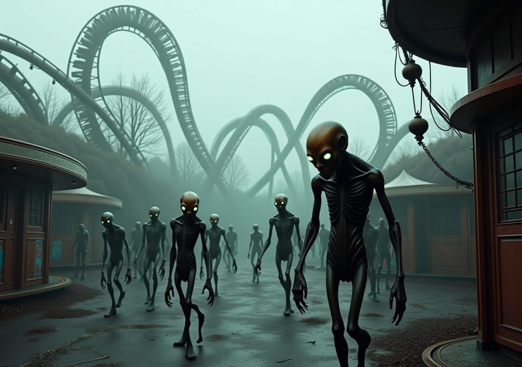 Walking thru the crowd 