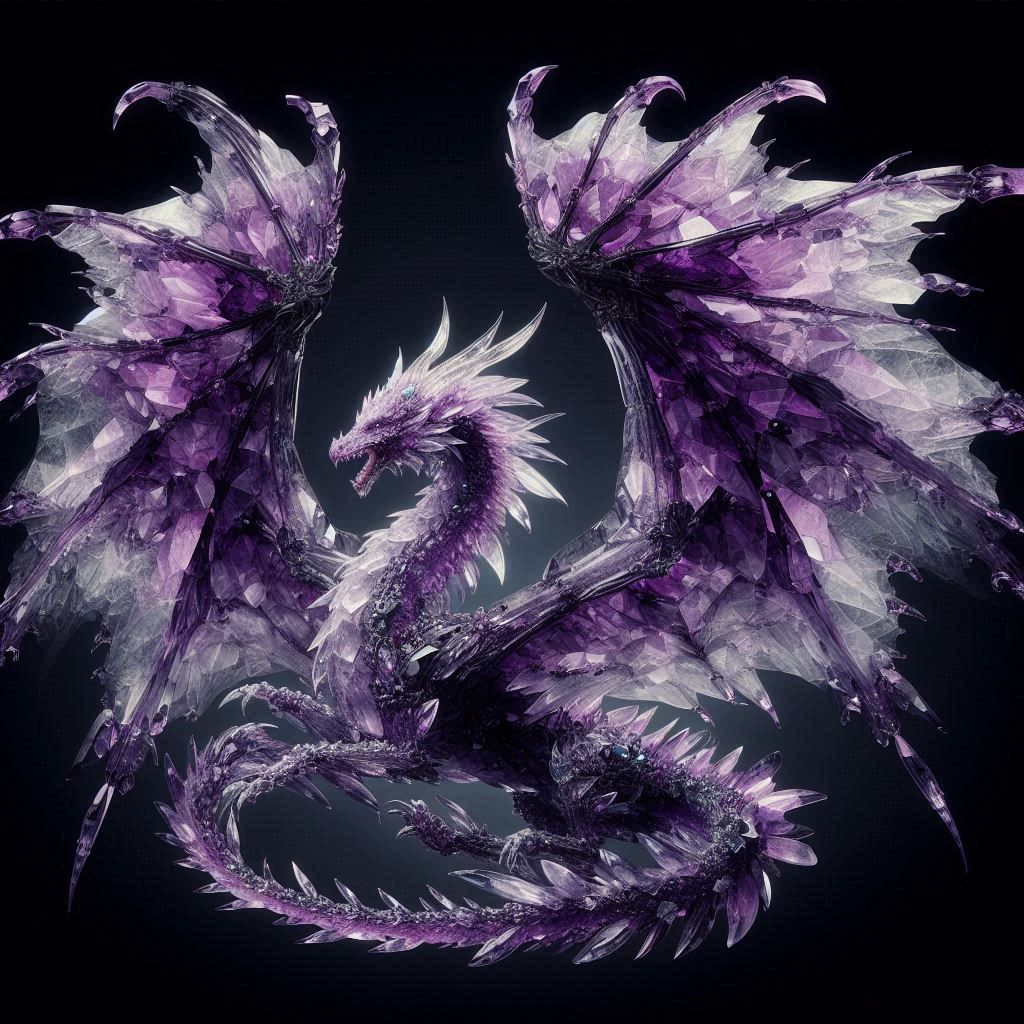 Amethyst dragon