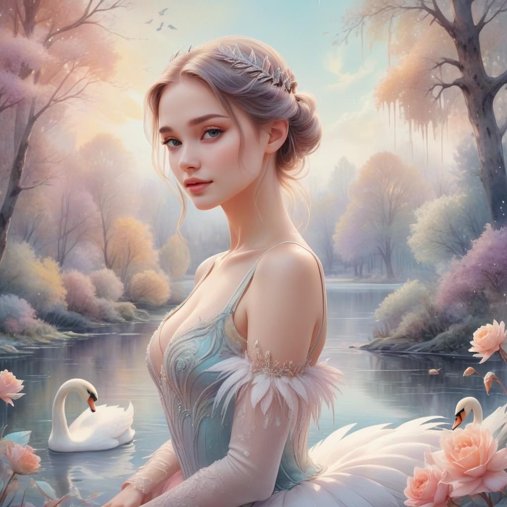 Swan Lake   by @Psycho