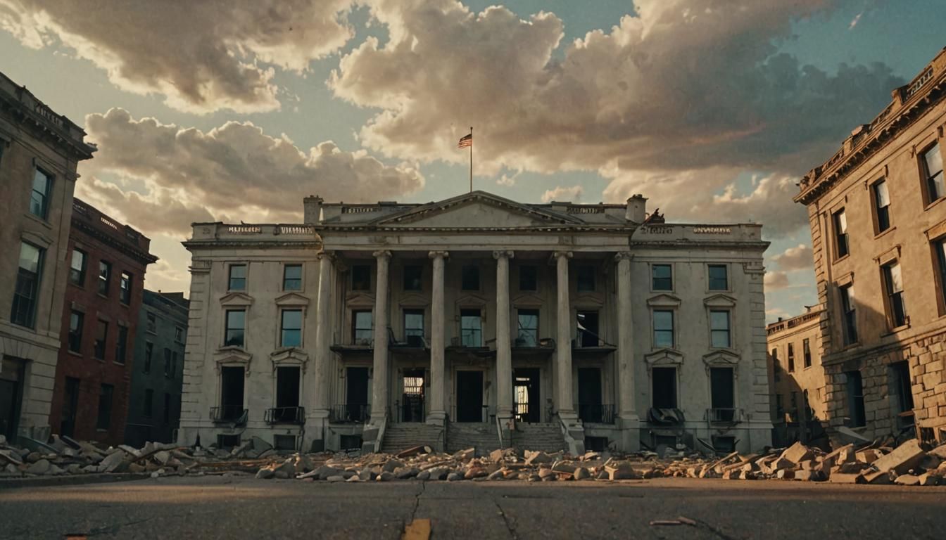 the end of the world, Washington DC, 4k Wes Anderson
