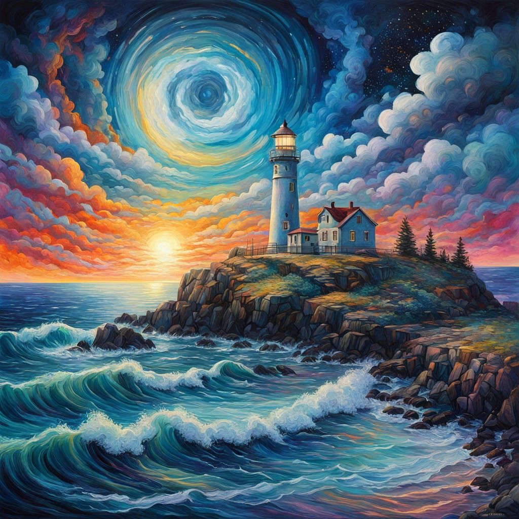 O Farol.  by @Old saylor