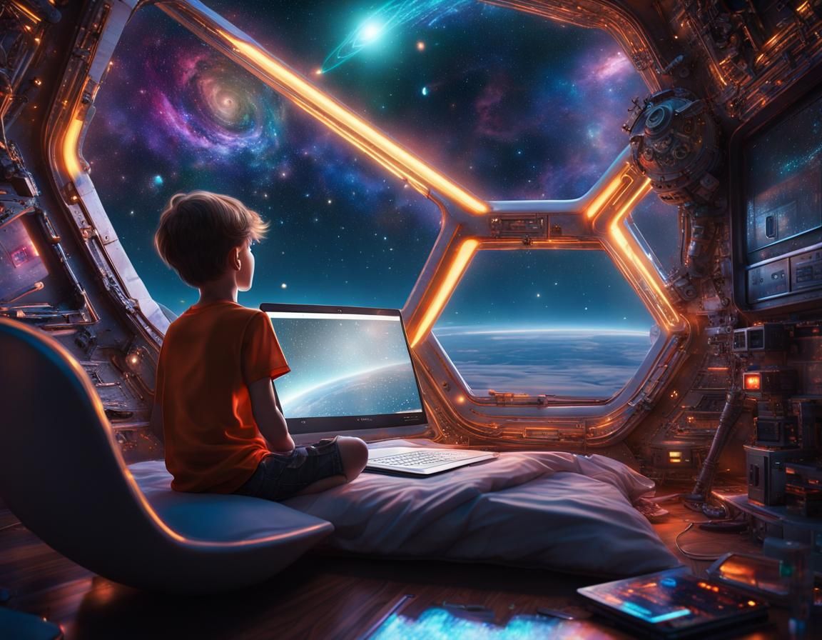 Looking to the Future  by @Mushroom Man