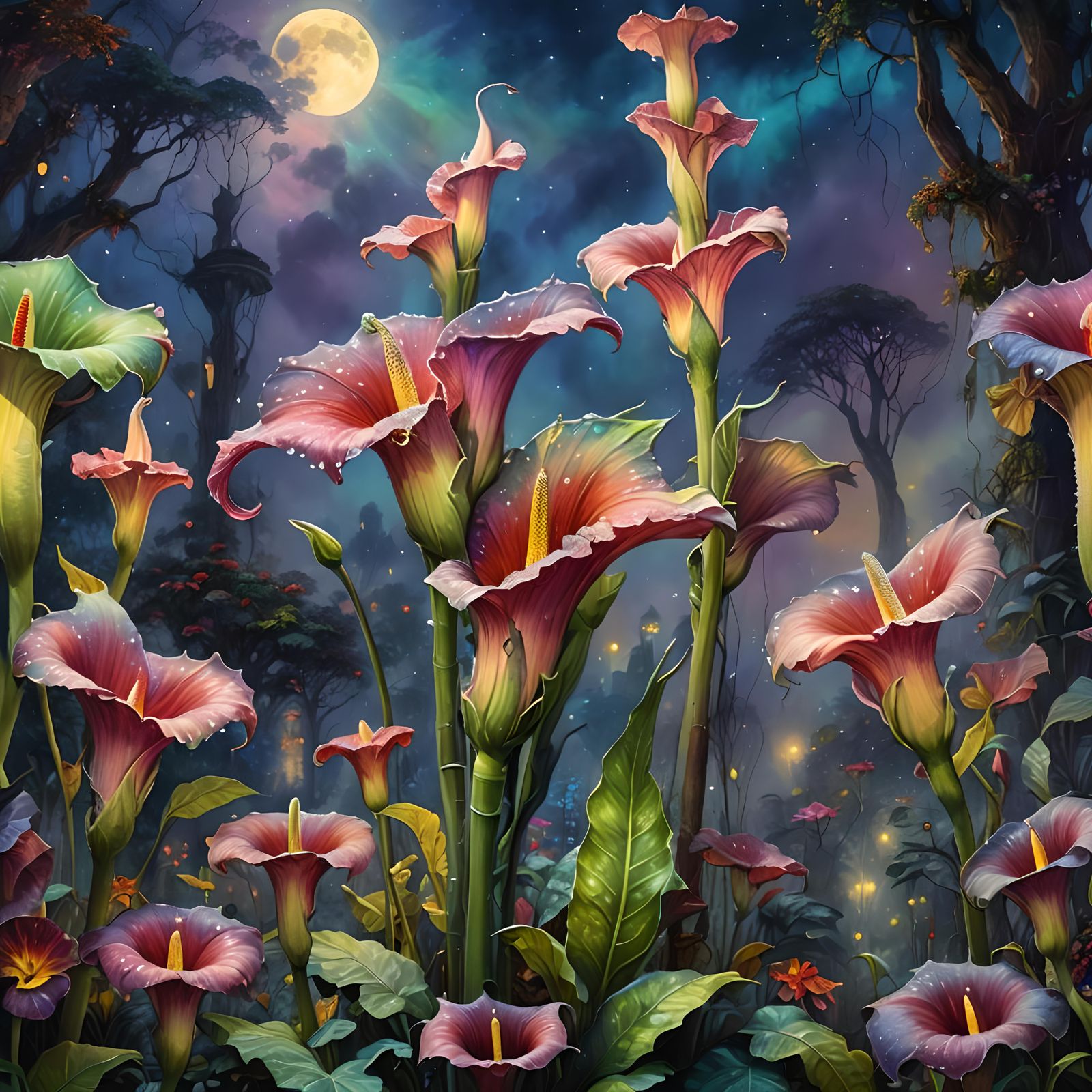 Blooming in the Moonlight  by @Robert Stanhope