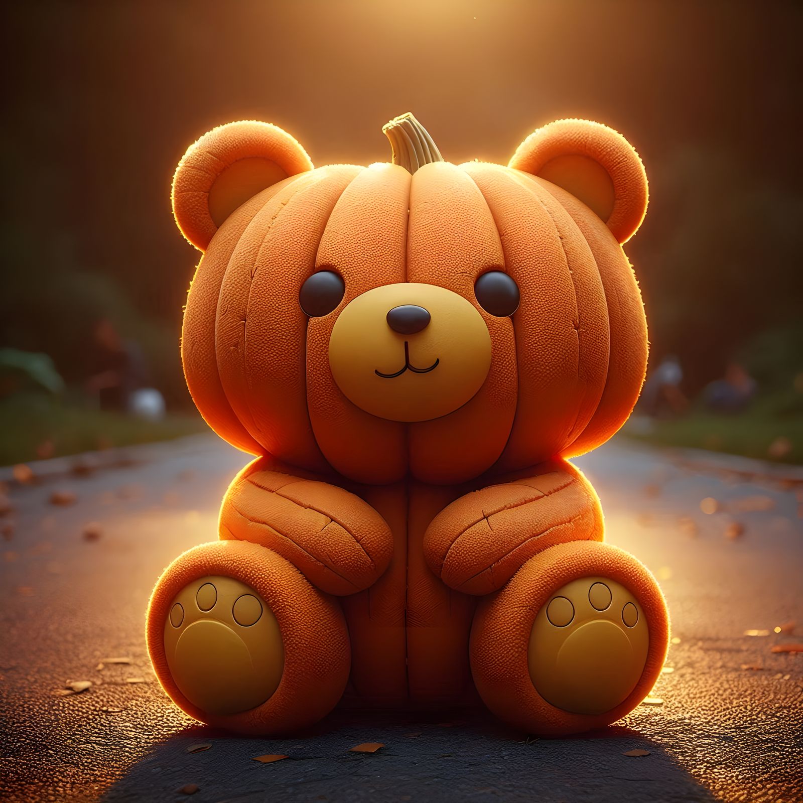 Pumpkin Teddy