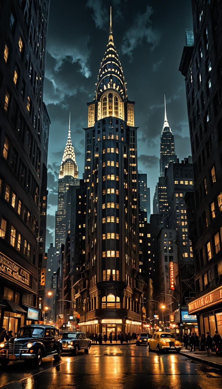 Chrysler Inspired Building Art Deco