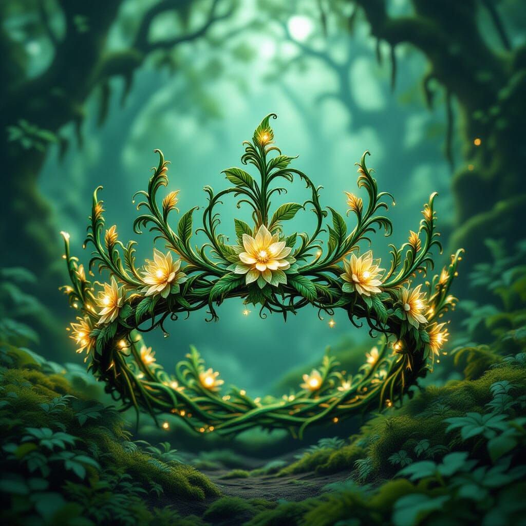 The Crown of the Woodland King  by @lokiVariant