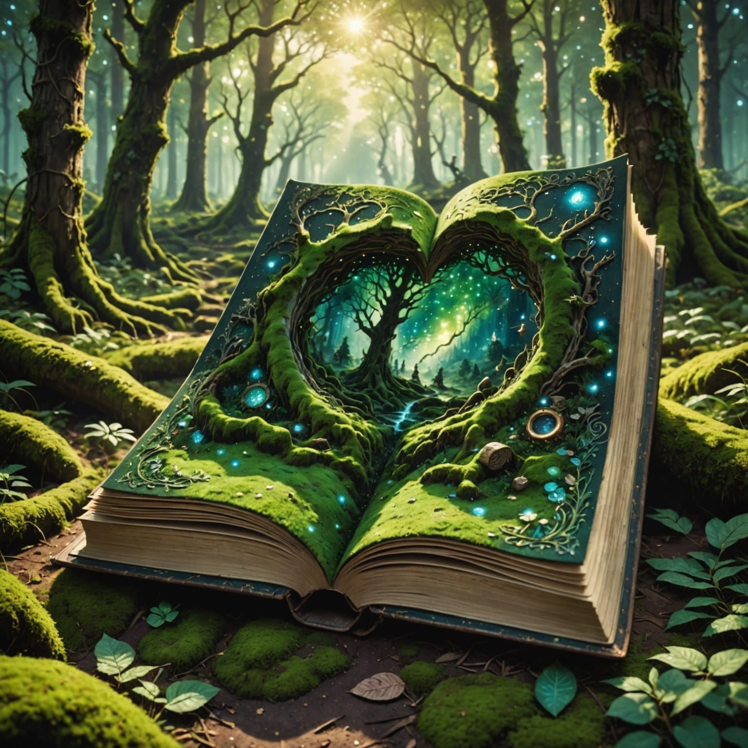  Enchanted book  by @Heleanna