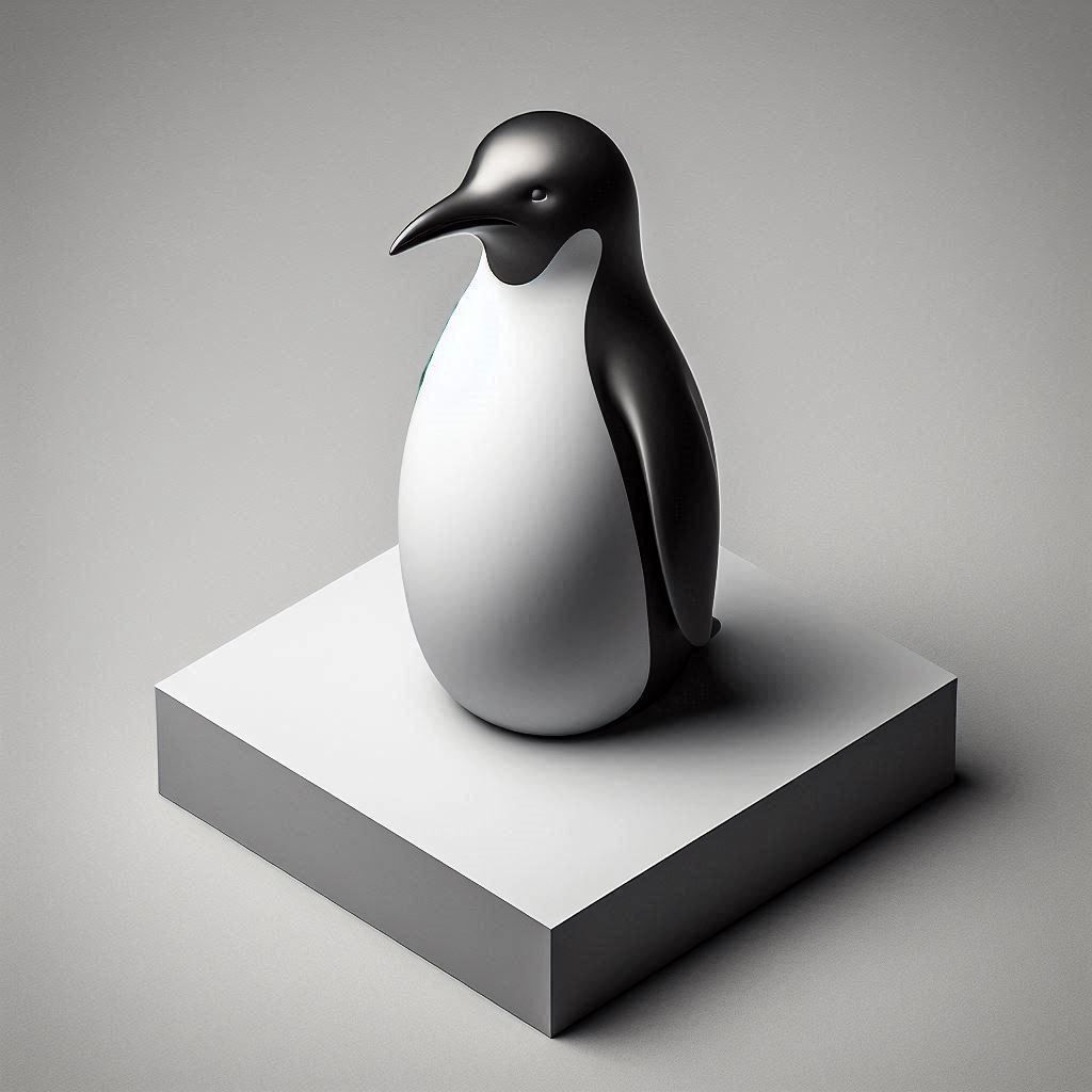 3D penguin