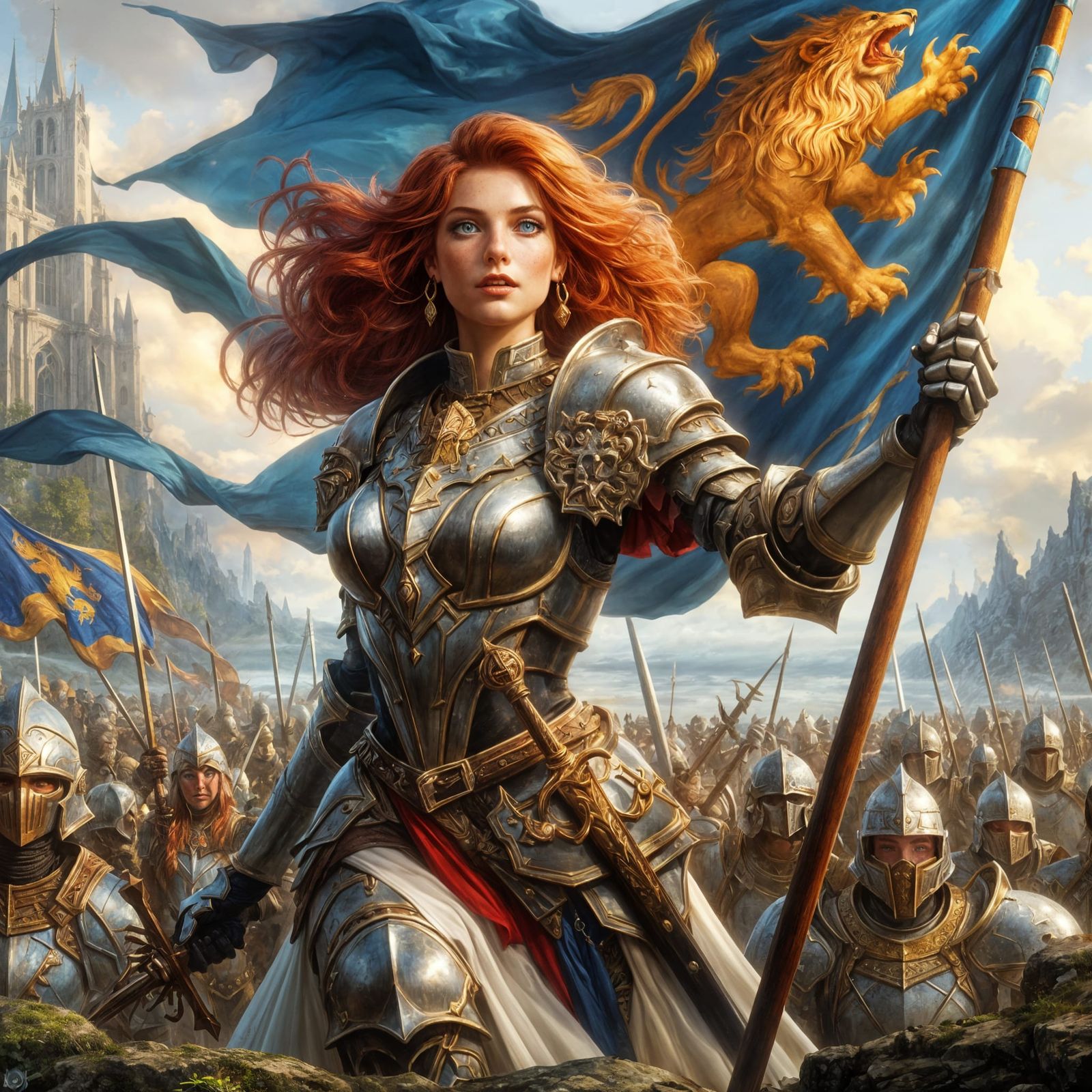 Female Infantry Captain