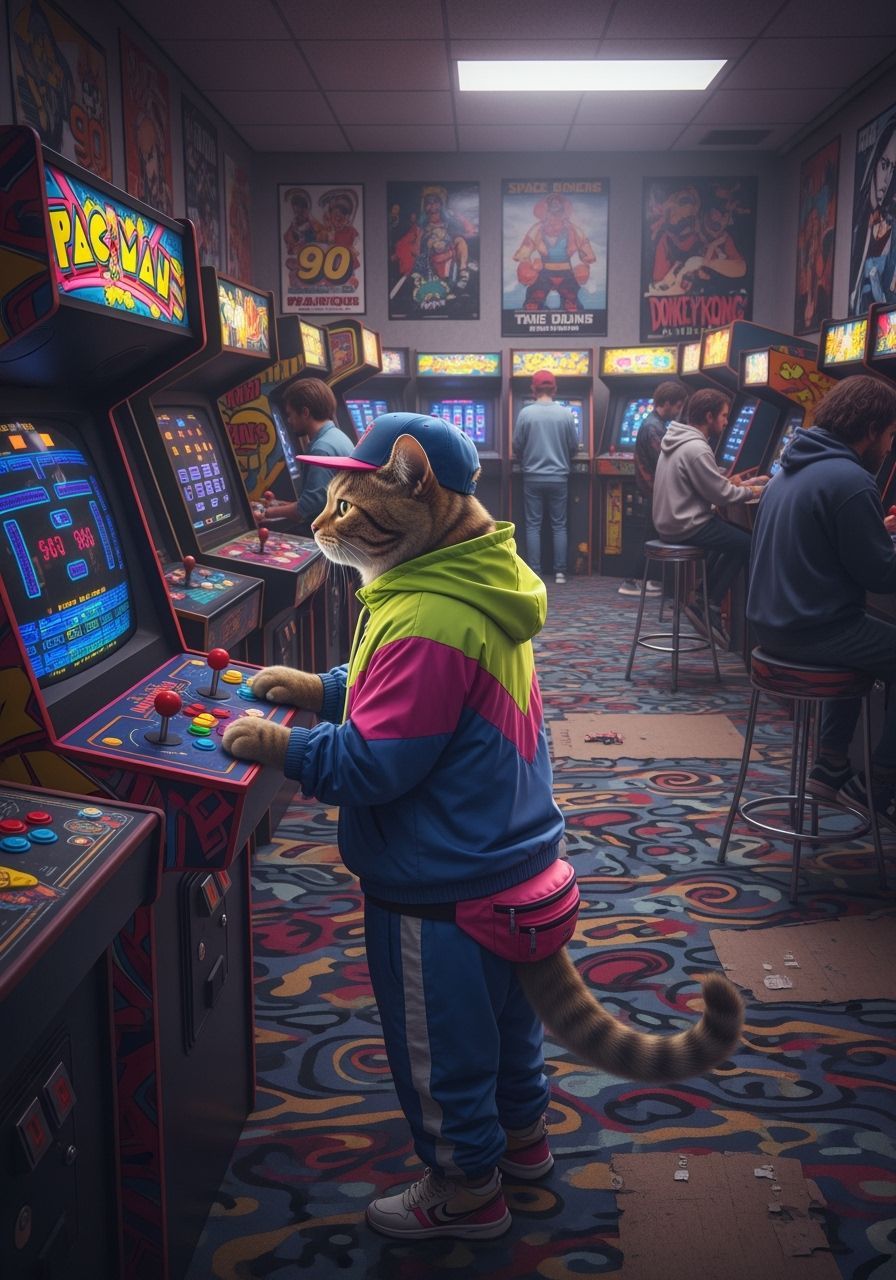 90’s Era Cat  by @EmzMc