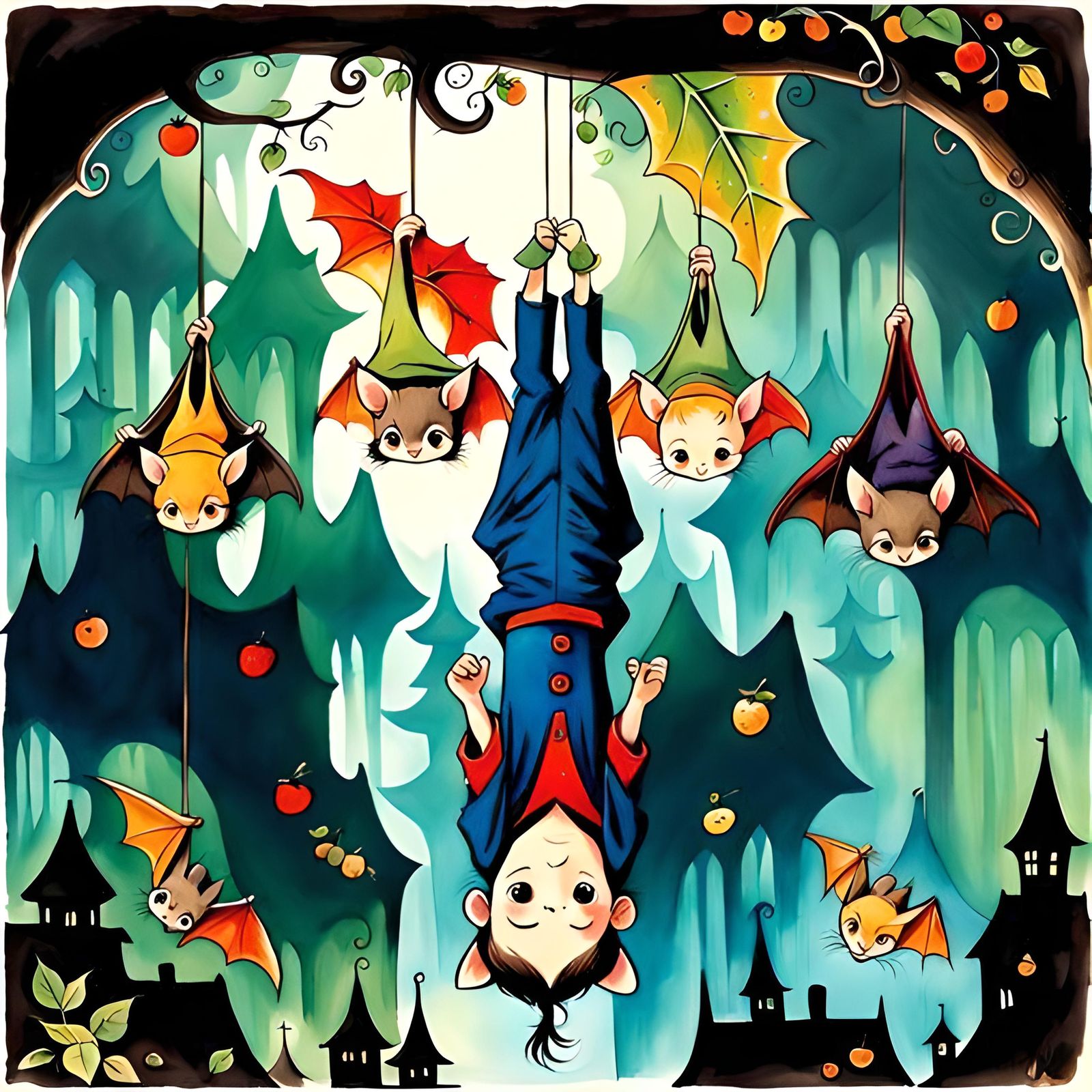 Hanging Upside Down