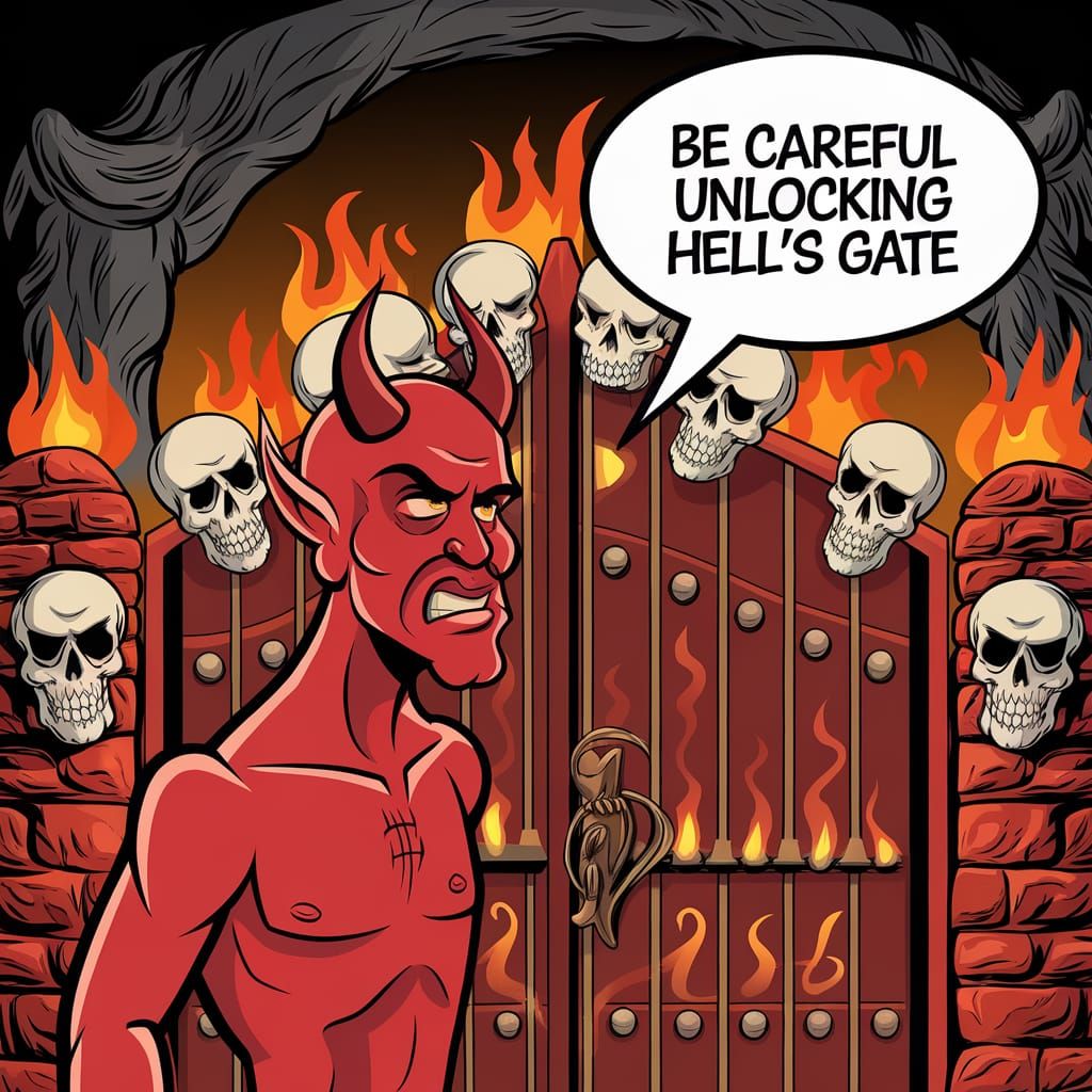 Be careful unlocking hells gate