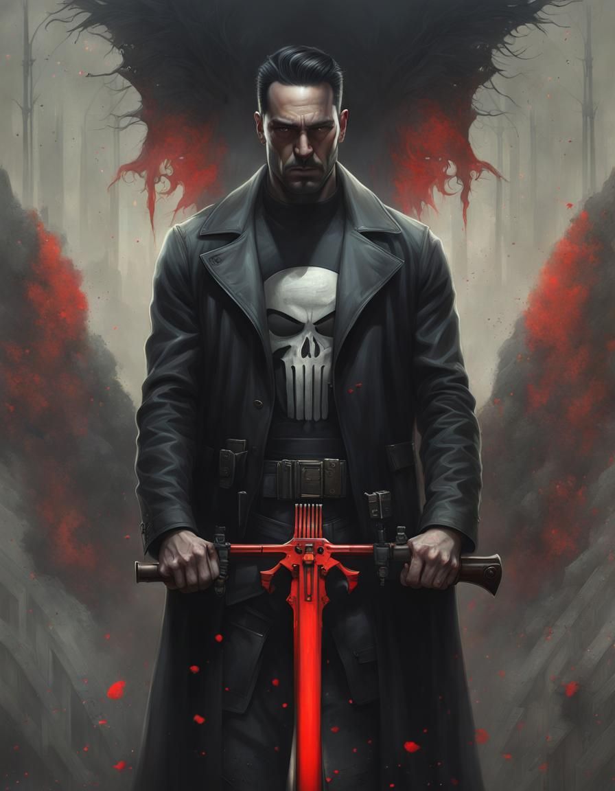 Punisher - AI Generated Artwork - NightCafe Creator