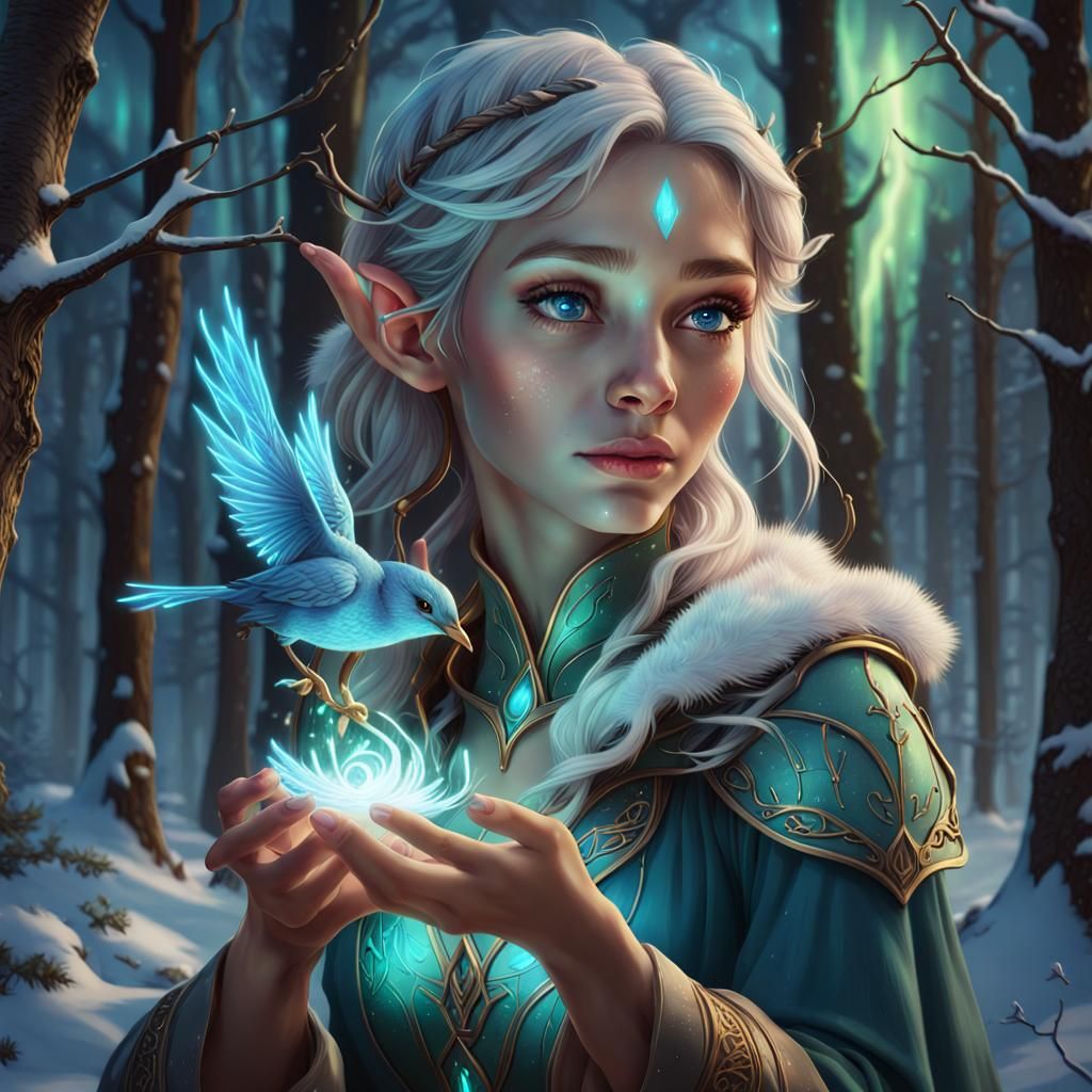 The Northern Elf.  by @My