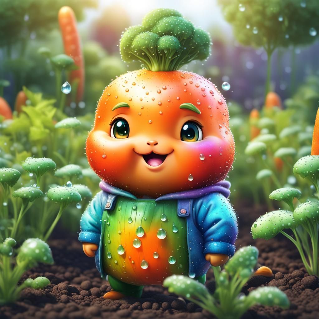 Happy Garden   by @Amethystmoonsong