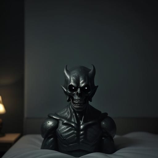Absolutely horrifying evil sleep paralysis demon heartless s...