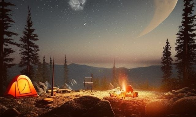 Camping under the stars #2