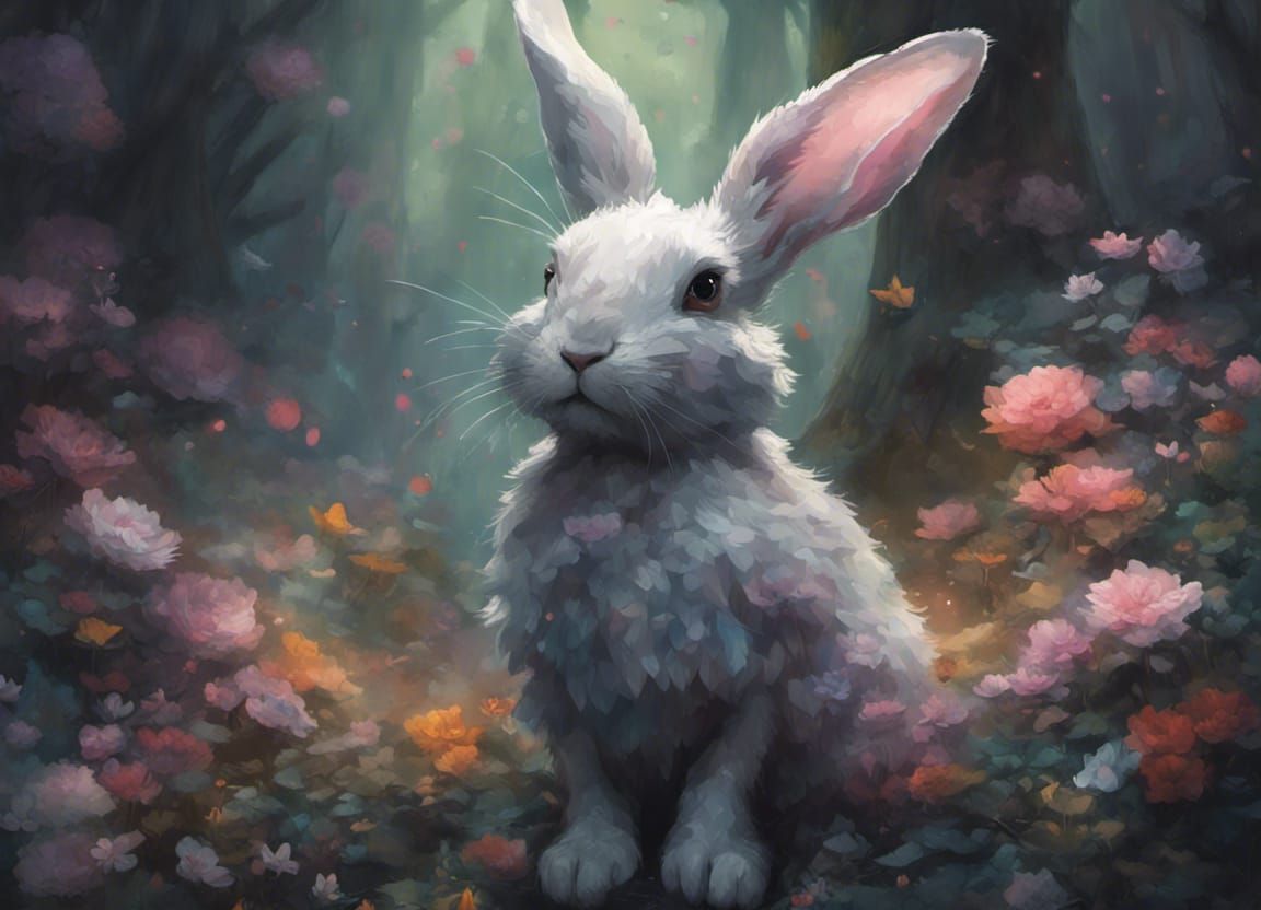 Bunny. - Ai Generated Artwork - Nightcafe Creator