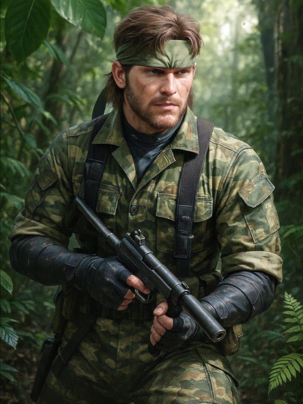 Naked Snake - Metal Gear Solid 3: Snake Eater