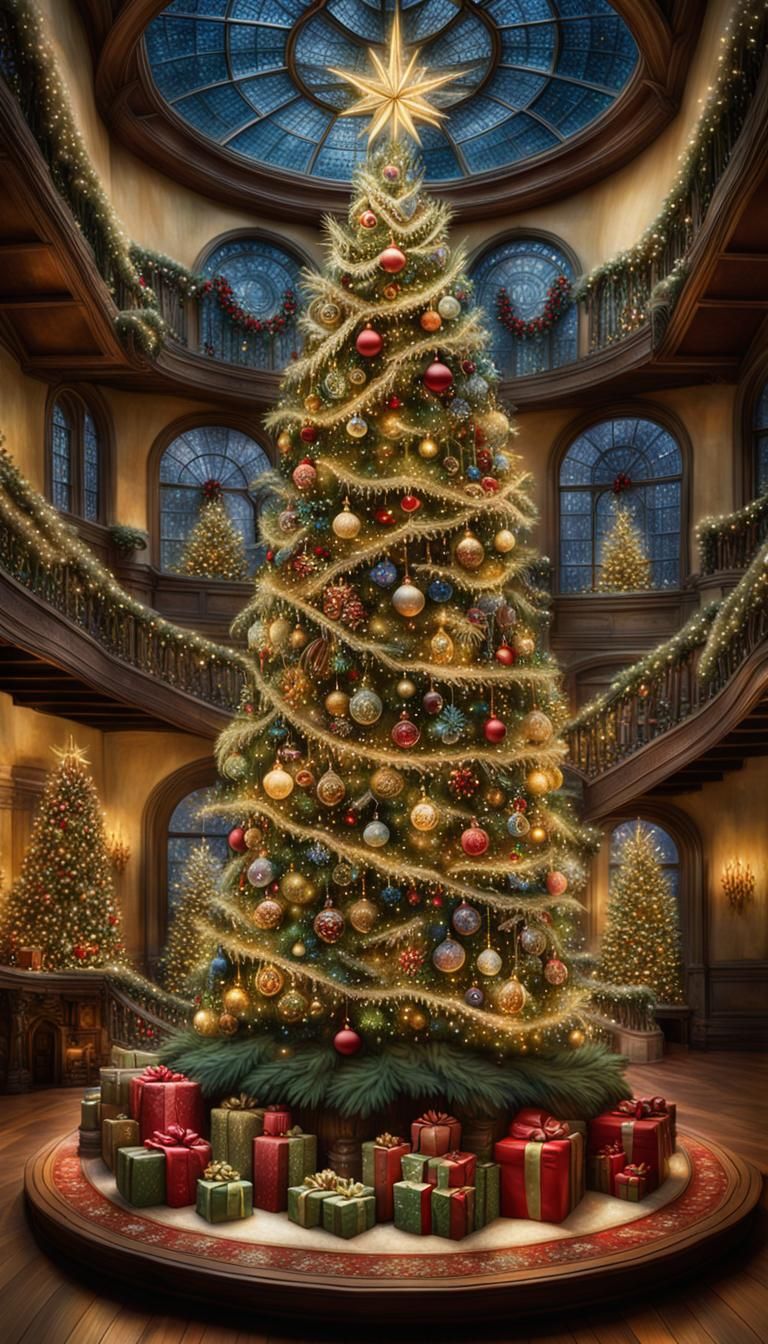 Magical Christmas Tree 🎄   by @Charlotte