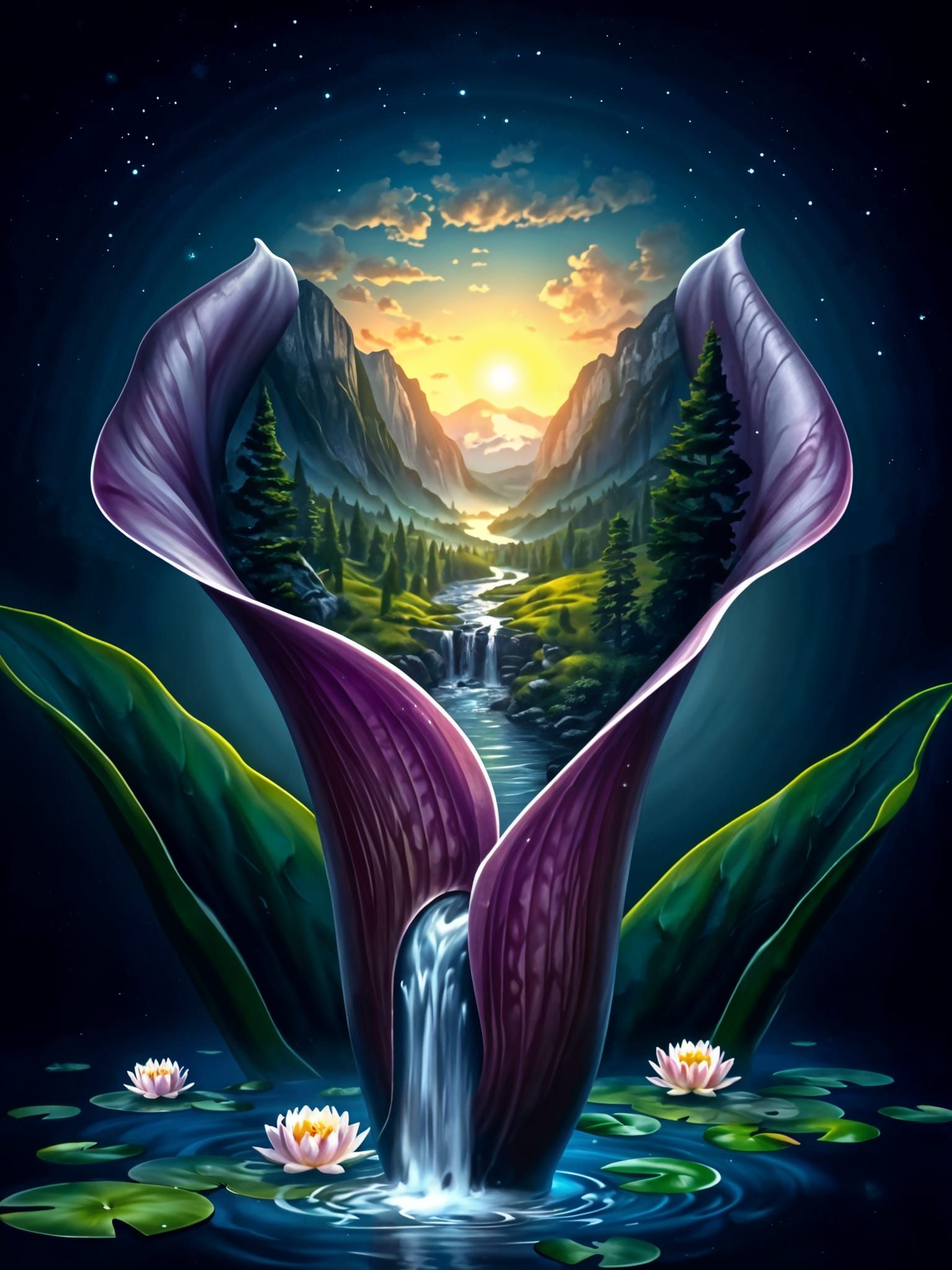 Calla Valley  by @Artificial Artist