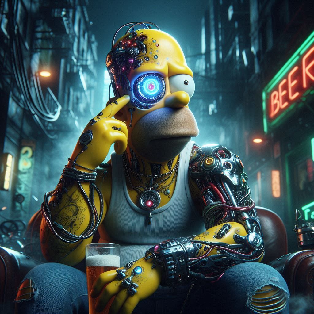 Cyborg Homer